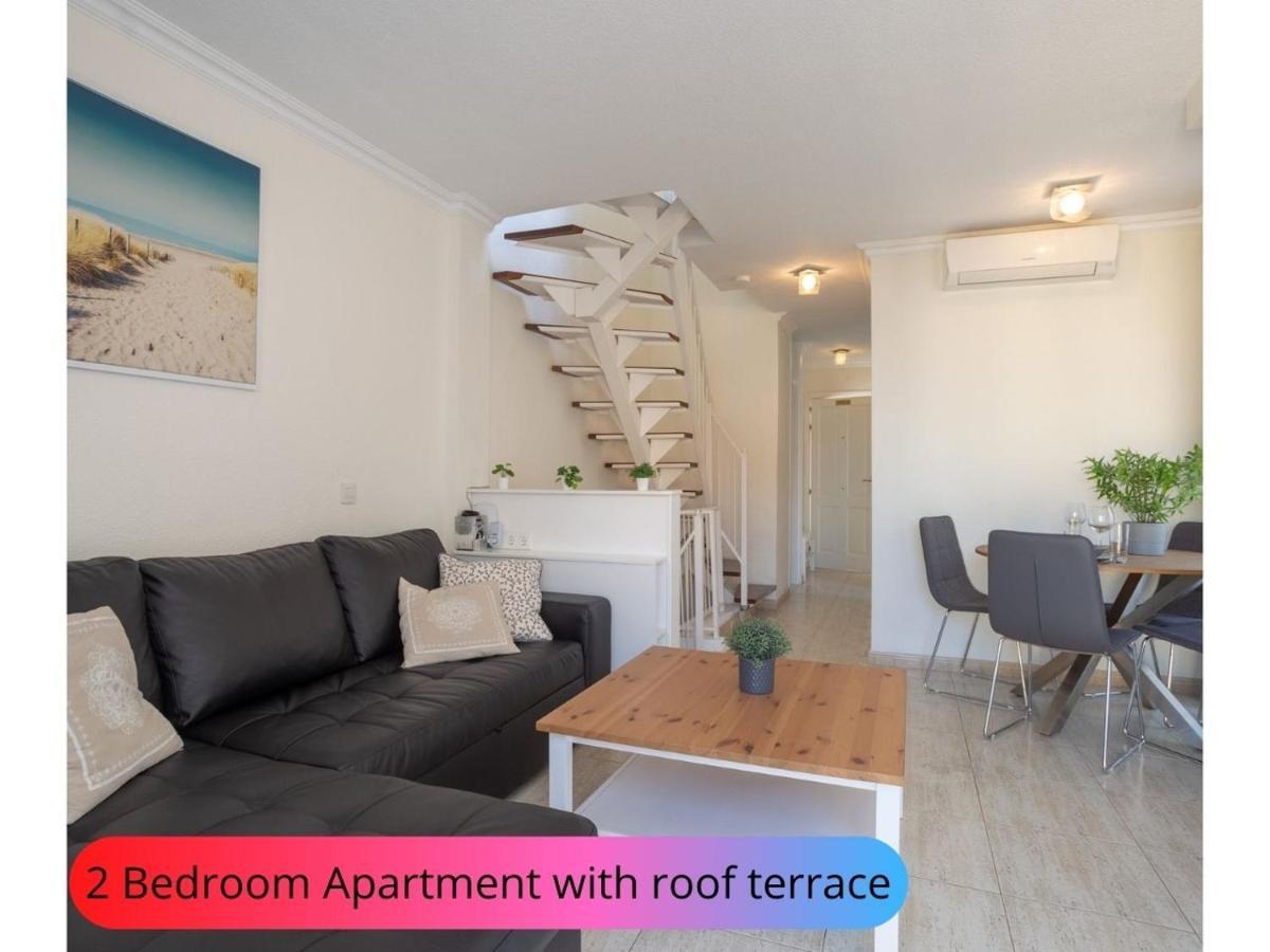 Desirable Rooftop Terrace , 2 Bedroom Apartment With Wifi In Costa Adeje كالاو سالفاجي المظهر الخارجي الصورة