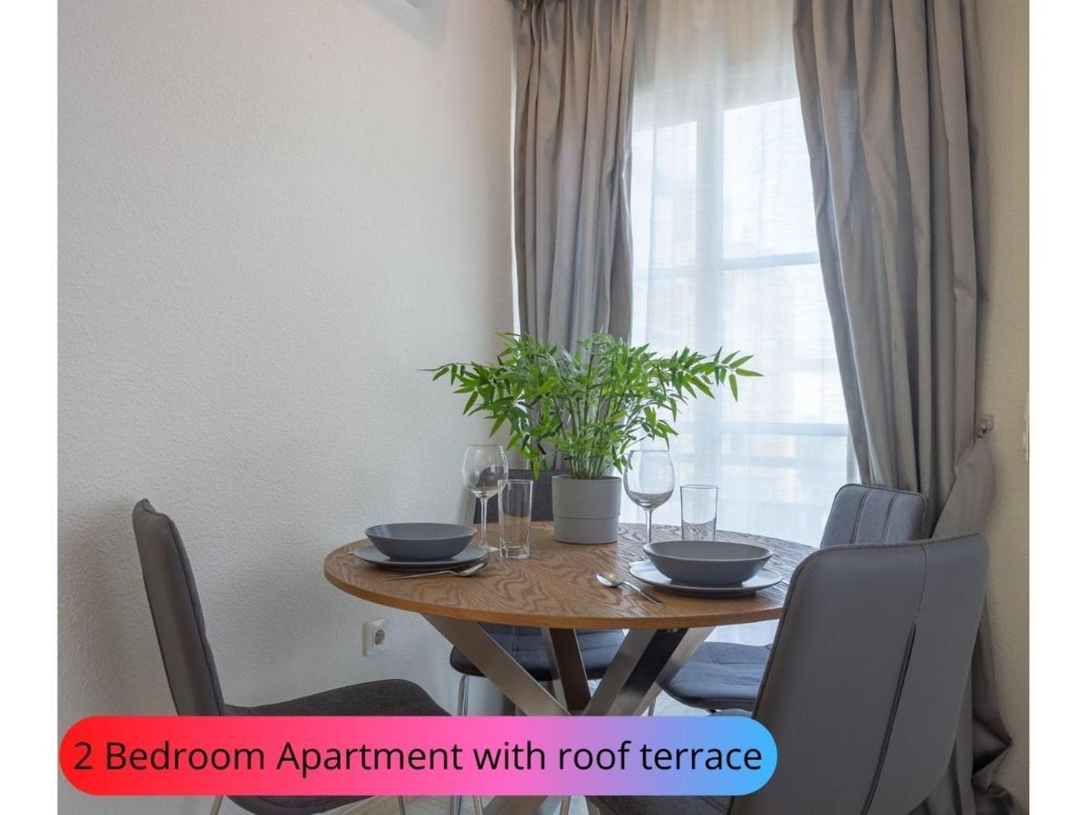 Desirable Rooftop Terrace , 2 Bedroom Apartment With Wifi In Costa Adeje كالاو سالفاجي المظهر الخارجي الصورة