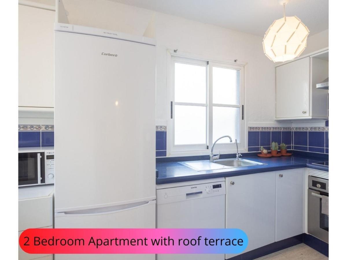 Desirable Rooftop Terrace , 2 Bedroom Apartment With Wifi In Costa Adeje كالاو سالفاجي المظهر الخارجي الصورة