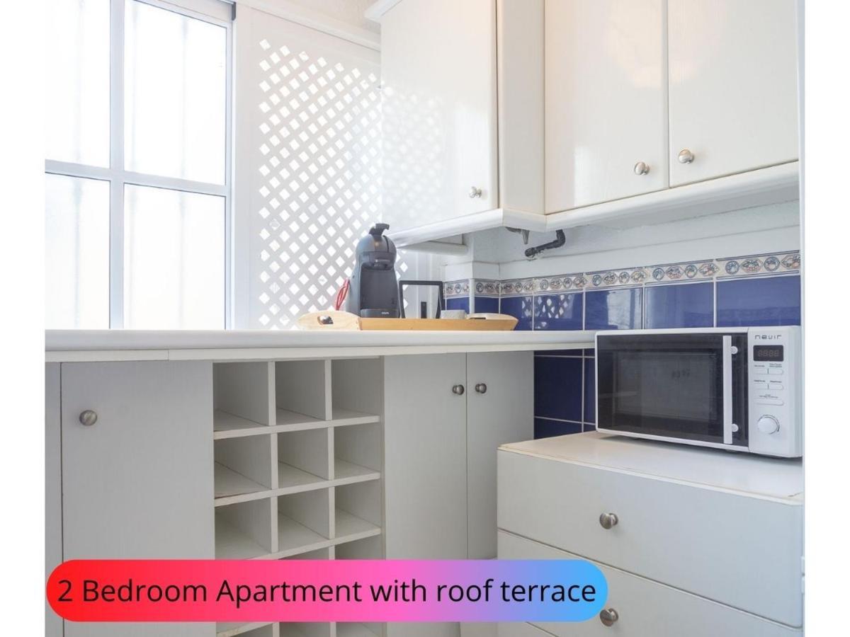 Desirable Rooftop Terrace , 2 Bedroom Apartment With Wifi In Costa Adeje كالاو سالفاجي المظهر الخارجي الصورة