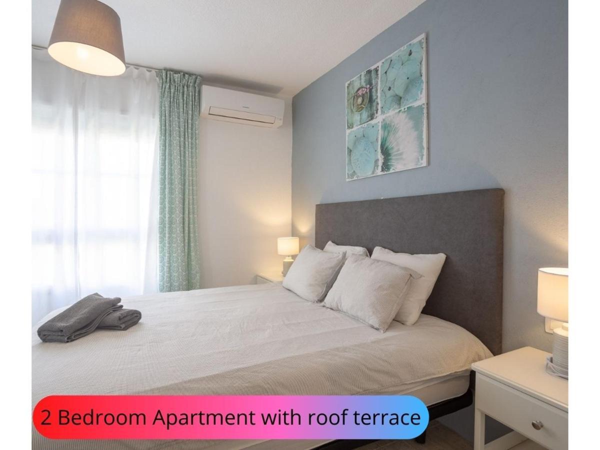Desirable Rooftop Terrace , 2 Bedroom Apartment With Wifi In Costa Adeje كالاو سالفاجي المظهر الخارجي الصورة